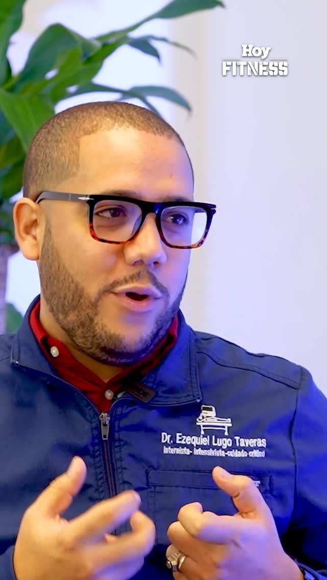 El Dr. Ezequiel Lugo durante una entrevista para Hoy Fitness